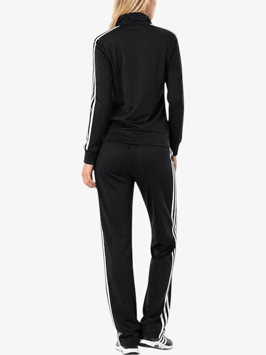 Essentials 3S Woven Trening Set Damă Negru