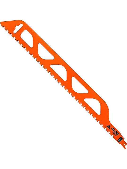 Tct Glob Tools Reciprocating Saw Blade Cutting Aerated Concrete 455x50x1.5mm 32t