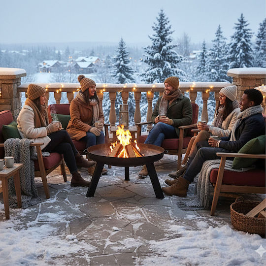 Relaxdays Огнище За Огън