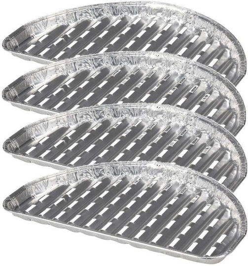 Aluminum Grill Trays Half 4 Pcs