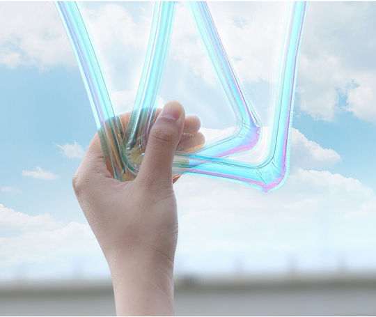 Holographic Waterproof Flippy Case Snowproof Universal Waterproof Lanyard Phone Documents Yellow