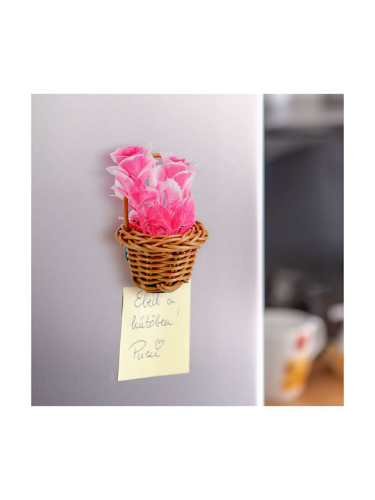Magnetic Artificial Flower Decoration Basket 7 Cm Colorful Fridge Ornament Home Office Decor Magnetic Artificial Flower Decoration Basket 7 Cm Colorful Fridge Ornament Home Office Decor