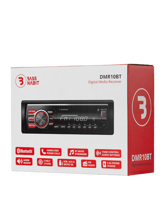 Bass Habit Auto-Audiosysteme 1 DIN Bluetooth USB
