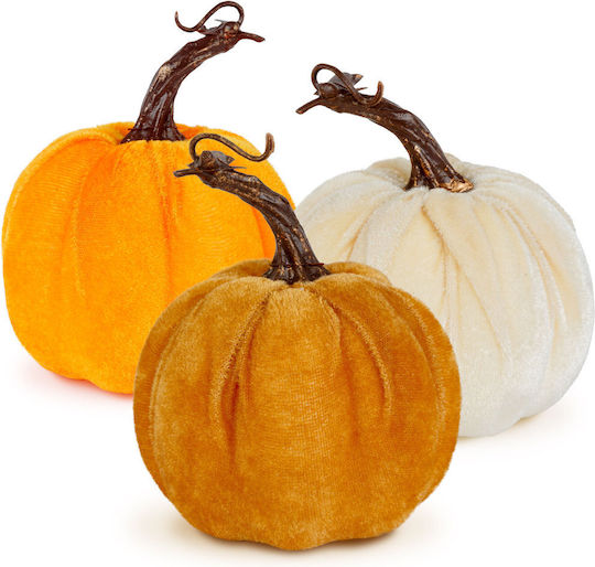 Pumpkin Decoration 11x13 Cm Glitter 3 Colors