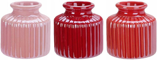 Koopman Porzellan Vase Rosa 8xH8cm