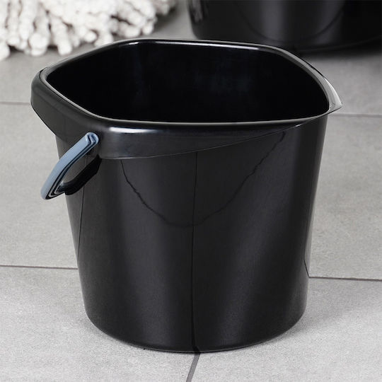 Vilde Plastic Mop Bucket With 5lt Capacity Black