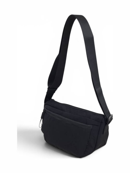 Fabric Women's Crossbody Bag Black