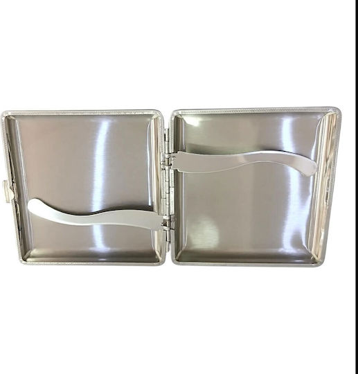 Metallische Zigarettenschachtel Thema James Bond 10x10x1,5cm 43330-1