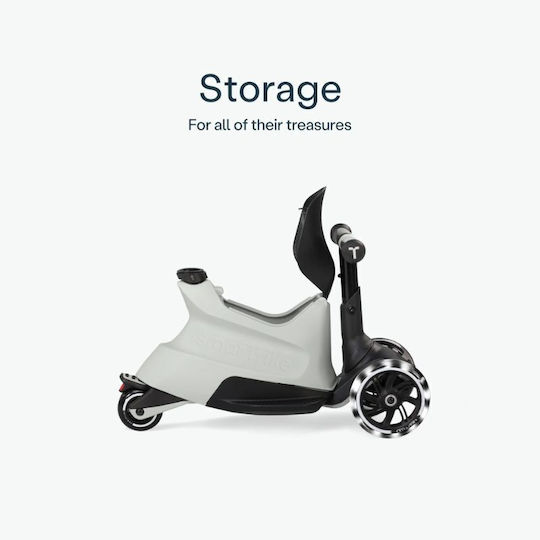 SmarTrike Kids Scooter Foldable Xtend Ride-on 3-Wheel for 12+ Years Gray 2401306