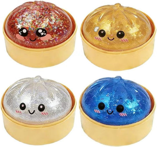 Taba World Glitter Squishy Dumpling Αφρώδες (Διάφορα Σχέδια) 1τμχ