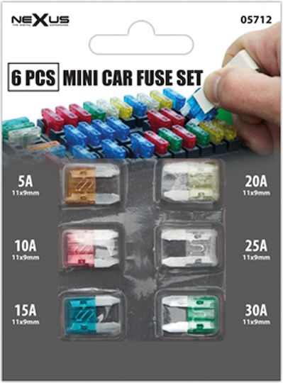 Mini Klinge Auto-Sicherung Set 5a–30a Elektrischer Stromkreis Schutz