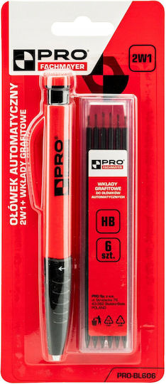 2-in-1 Mechanischer Bleistift 6 Minen 100-27-606