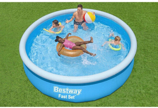 Bestway Runde Schwimmbecken 5377l Aufblasbar