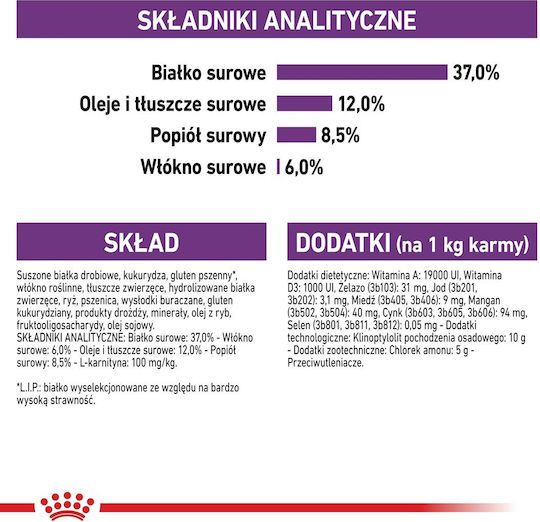 Royal Canin Regular Sterilised 37 Ξηρά Τροφή για Ενήλικες Στειρωμένες Γάτες με Πουλερικά 4kg