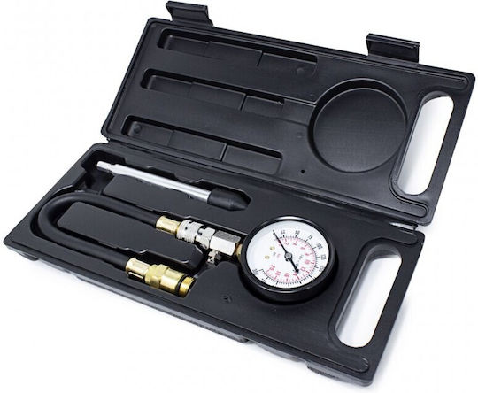 Compression Pressure Tester Meter Gasoline 0-21