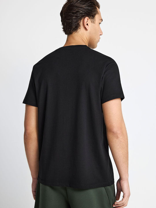 T-shirt Μαύρο