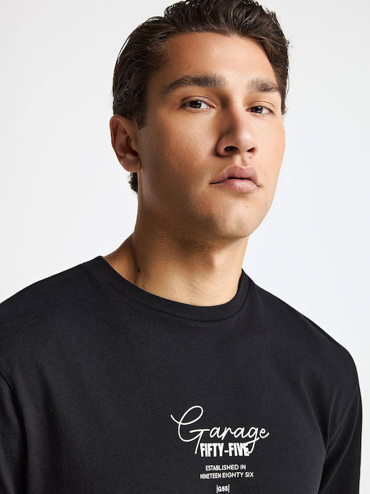 T-shirt Μαύρο