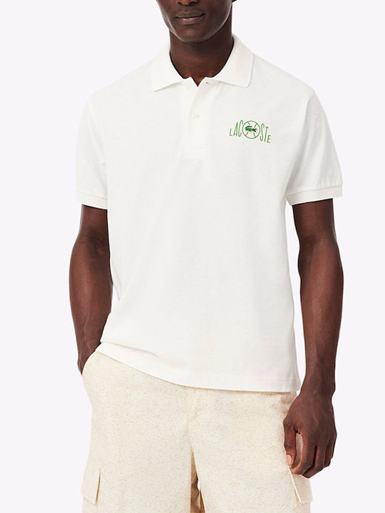 Lacoste Поло Мъжка Тениска Офуайт