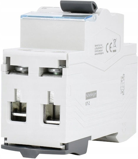Residual Current Circuit Breaker Ac 2p 25a 30ma Schelinger A03-v7-2-25-030
