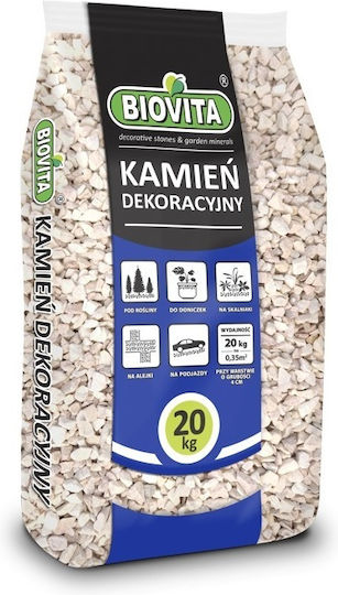 Beige Decorative Stone Marianna 8-16 Mm 20 Kg