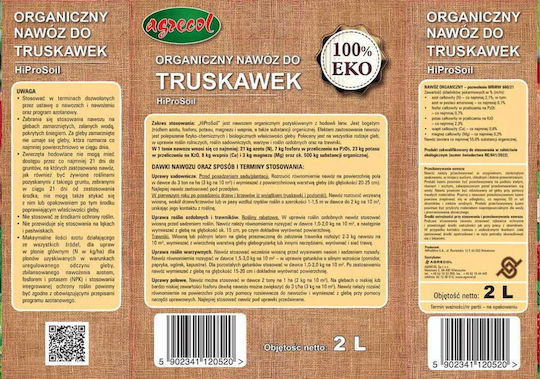 Bio-Düngemittel Erdbeeren Beerenpflanzen 2l Hiprosoil