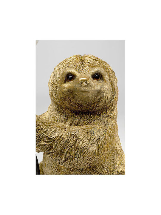 Φωτιστικό Επιτραπέζιο Animal Sloth Χρυσό 20x25x30 Εκ