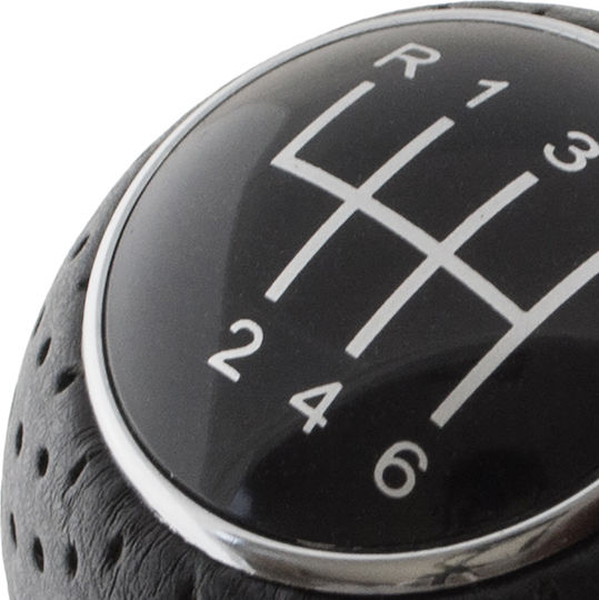 Audi A4 B6 00-04 Black 6-speed Gear Shift Knob + Black Gaiters S-line