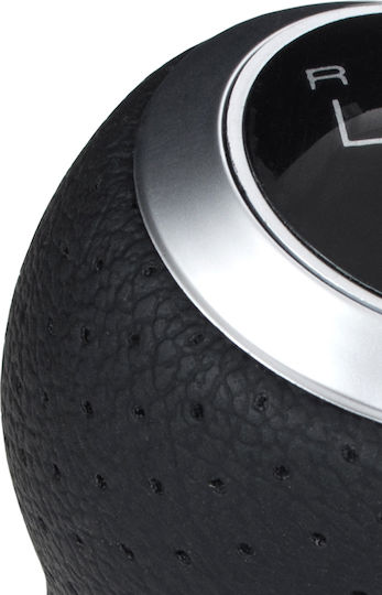 Audi A4 B8 2008 Black + Silver 6 Speed Gear Shift Knob