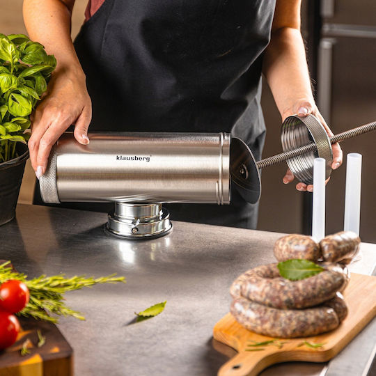 Sausage Stuffer Horizontal Manual Machine 2.5kg Klausberg Kb-7925