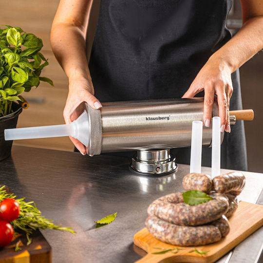 Sausage Stuffer Horizontal Manual Machine 2.5kg Klausberg Kb-7925