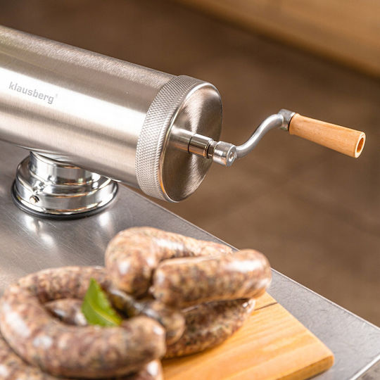 Sausage Stuffer Horizontal Manual Machine 2.5kg Klausberg Kb-7925