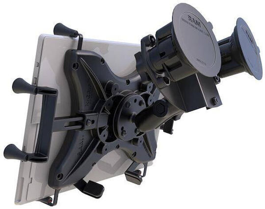 Ram Mounts Ram X-grip Cu Bază Cu Ventuză Pivotantă Ram Twist-lock Pentru Tablete 12"-13" Multicolor