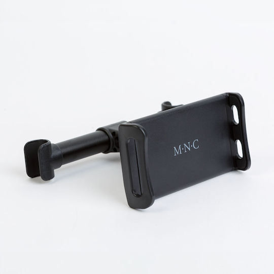 Suport Universal Pentru Tabletă Auto Pentru Tetieră 7-10 Inch Reglabil Rotire 120° Clește Cu Arc Negru