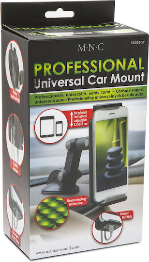Universal Auto Handyhalterung Nano Saugnapf Verstellbar 360 Kompatibel 12-18 Cm Sicherer Halt