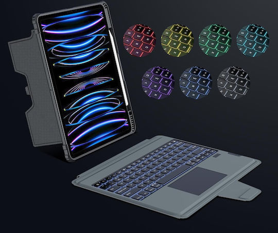 Husă Tastatură Ipad Pro 12.9 7 Culori 500 Mah Nillkin