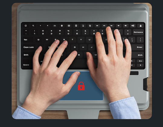 Husă Tastatură Ipad Pro 12.9 7 Culori 500 Mah Nillkin