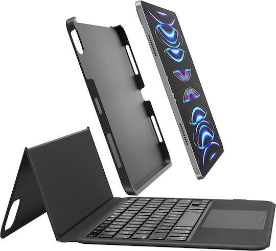 Belkin Backlit Azerty Bluetooth Keyboard Case Ipad Air 10.9" Pro 11" Shockproof Black