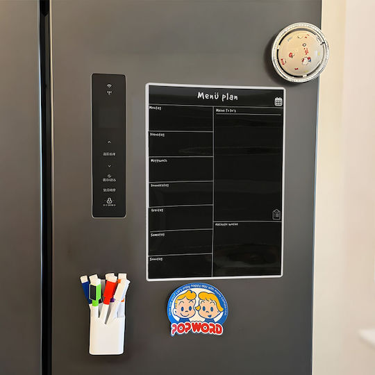 Relaxdays Tablă Magnetică pentru Markere Agățată