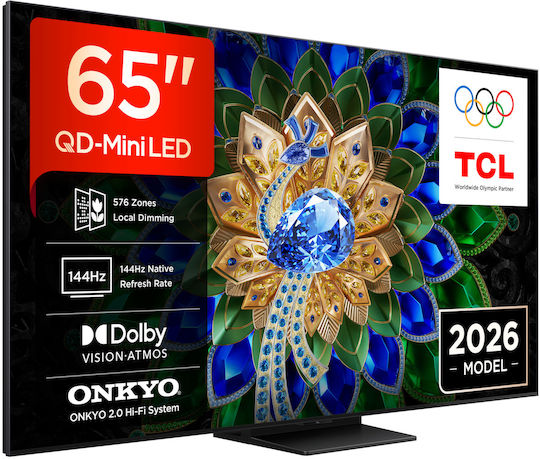 TCL Smart Fernseher 65" 4K Ultra HD QD-Mini LED A400U HDR (2026) 65A400U
