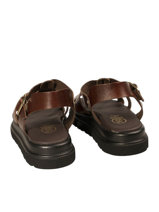 Women's Flat Sandals Brown
