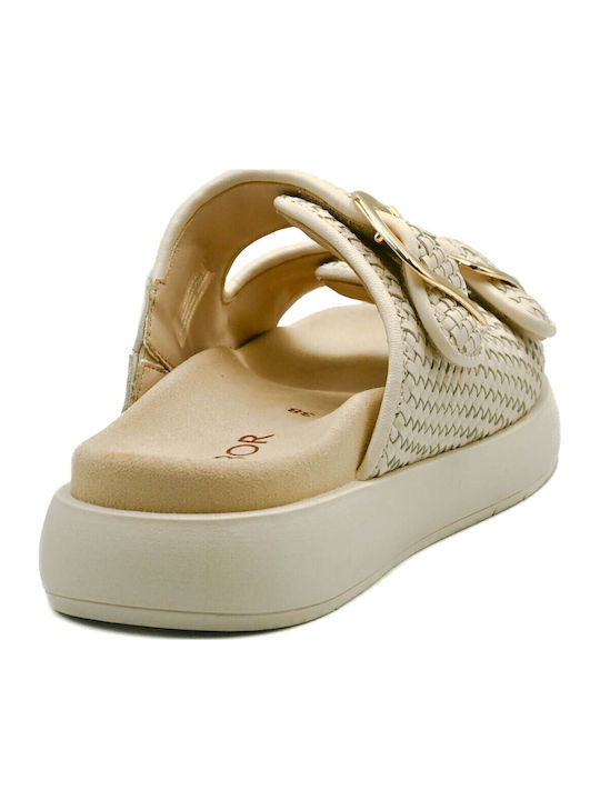 Leather Women's Anatomic Ecru Sandals