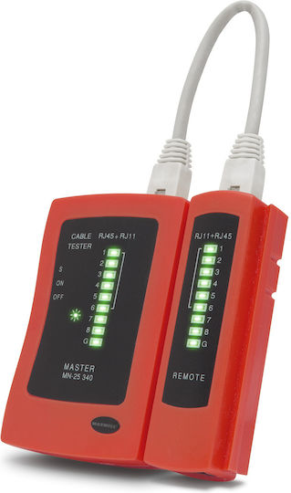 Alista Home GLB_25340 Tester De Cabluri Apă De La Robinet / Rețea RJ45 / RJ11 / RJ12