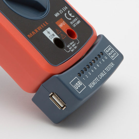 Alista Home Tester De Cabluri Apă De La Robinet / Rețea RJ45 / RJ11 / USB / RJ12 Digital