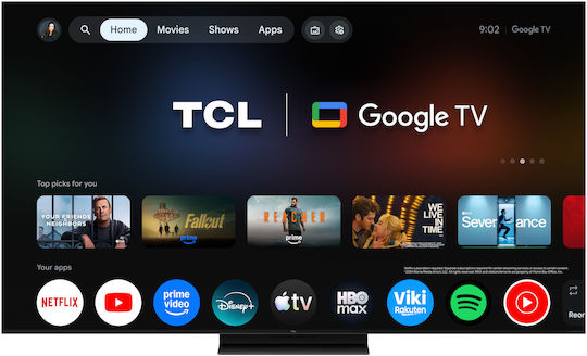 TCL Smart Televizor 55" 4K UHD SQD-Mini LED C8L HDR (2026) 55C8L