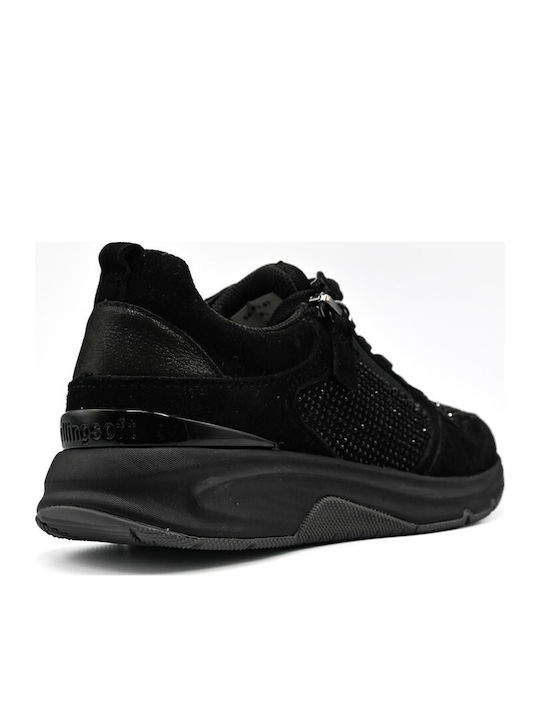 Damen Anatomische Sneakers Schwarz