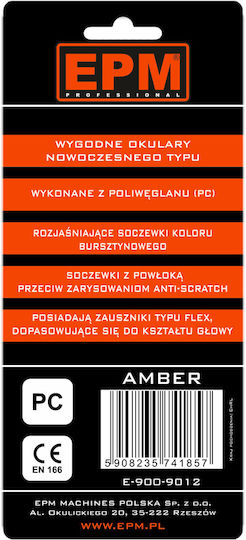 Abmer Anti-scratch Protective Glasses E-900-9012