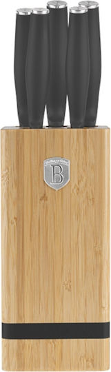 Berlinger Haus Collection Σετ Μαχαίρια με Βάση από Ανοξείδωτο Ατσάλι 6τμχ