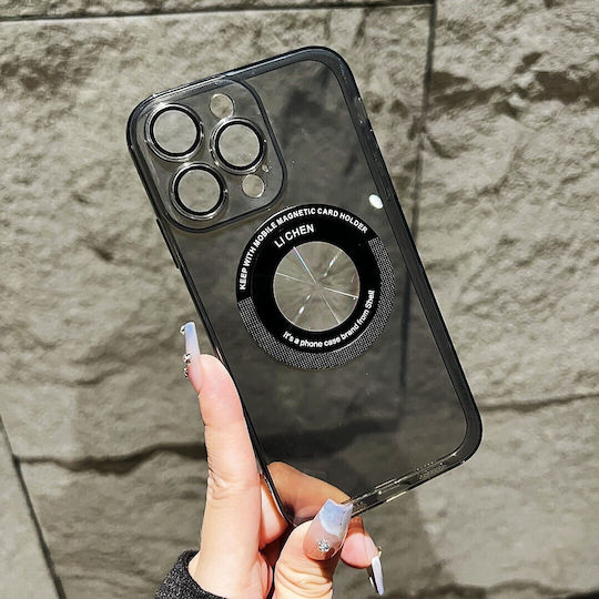 Flippy Handy-Kameraschutz Apple iPhone 14 Pro Logo Cutout Magnetischer Kameraschutz Schwarz