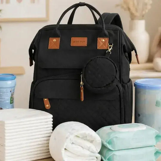 Bag-Bed Backpack Black 40x30x20cm
