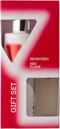 Seventeen Red Flame Set De Parfumuri Pentru Femei Cu Loțiune De Corp